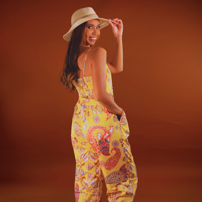 YELLOW FLORAL SET